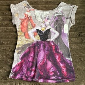 Disney designer villain shirt Ursula maleficent queen of hearts